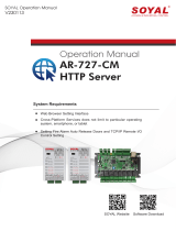 Soyal AR-727-CM Device Network Server Owner's manual