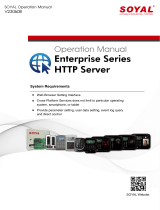 Soyal Enterprise Series HTTP Server Owner's manual