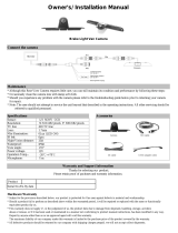 Xtrons CAMFTS003 User manual