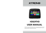 Xtrons HD829THD User manual