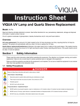 Viqua 602810-102 Operating instructions