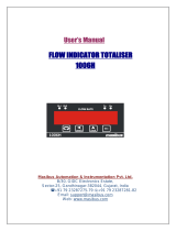 Masibus 6-Digit Flow Counter / Indicator / Totalizer 1006H User manual