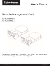 Cyber Power RMCARD400 User manual