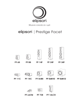 Elipson Prestige Facet 8B User manual