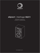 Elipson HERITAGE XLS 11 User manual