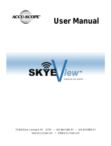 Accu-Scope SKYE View User manual