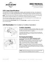 Accu-Scope 3002 LED Supplement 2 Position Switch Owner's manual