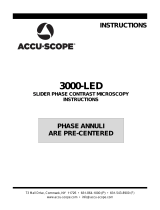 Accu-Scope 3000-LED Owner's manual