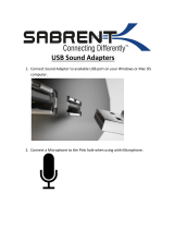 Sabrent AU-2X35 User manual