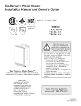 GSW Powered by Takagi Tankless Installation guide