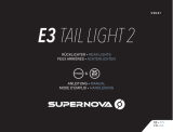 Supernova E3 TAIL LIGHT 2 Operating instructions