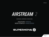 Supernova Airstream 2 Operating instructions