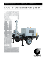ConduxAPS75 T4F Underground Pulling Trailer