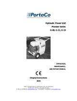 Condux 13hp Power Pack Owner's manual