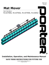 PorterCEILING-MOUNTED STATIONARY MAT MOVER