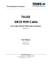 TEWS TA103 User manual