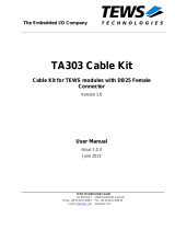 TEWS TA303 User manual
