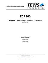 TEWS TCP260 User manual