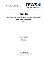 TEWS TA114 User manual