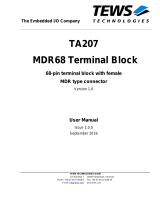 TEWS TA207 User manual