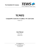 TEWS TCP872 User manual