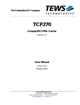 TEWS TCP270 User manual