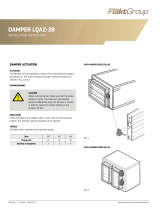 FläktGroup LQAZ-28 Damper Installation guide