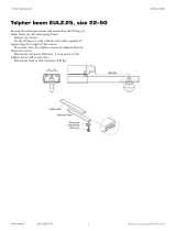 FläktGroup EULZ-25 Telpher beam Installation guide