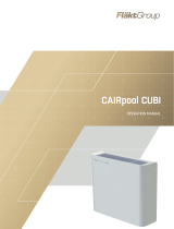 FläktGroup CAIRpool CUBI Operating instructions