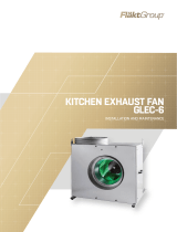 FläktGroup GLEC-6 Kitchen exhaust fan Installation guide