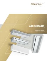 FläktGroup Air Curtains Operating instructions