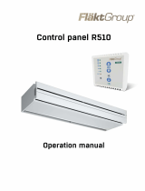 FläktGroup Control Panel 510 Operating instructions