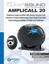 Geemarc AMPLICALL 20 - Clearsound Owner's manual