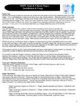 EasyLinkUK 49580b MPPL Tone and Vibrate Pager Installation guide