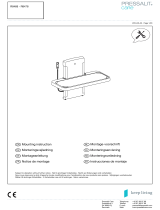 Pressalit M79620 Operating instructions