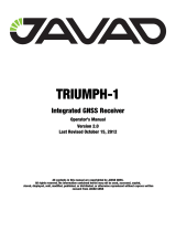 Javad TRIUMPH-1 User manual