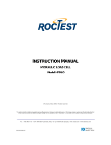 Smartec HYDLO Hydraulic Load Cell Owner's manual