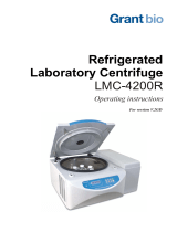 Grant Instruments LMC-4200R benchtop centrifuge User manual