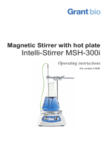 Grant Instruments MSH-300i Digital Magnetic Hotplate Stirrer User manual