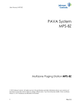 FireClass PAVA MPS-8Z User manual