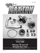 Vortech Superchargers 1986-1993 Ford 5.0L Mustang Renegade NOVI 2000 Installation guide