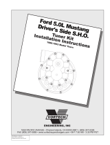 Vortech Superchargers 1986-1993 Ford Driver's Side S.H.O. System Installation guide