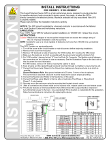 Ditek D100-120/2083Y Installation guide