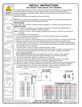 Ditek D100-120/2401 Installation guide