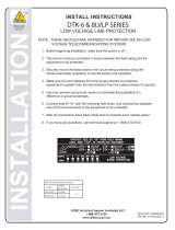 Ditek 8LVLP Series Installation guide