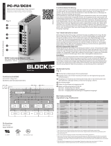 Block PC-0724-480-0 User manual