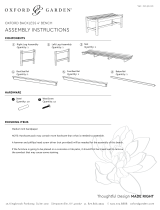 Oxford GardenOxford 4′ Backless Bench