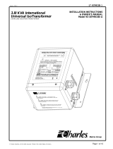 Charles LT-IXFMR3/8I-A Owner's manual