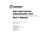 Codonics Administration Tool User manual