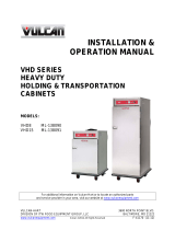 VULCAN & WOLF VHD Series HD Hold Trans Cab Operating instructions